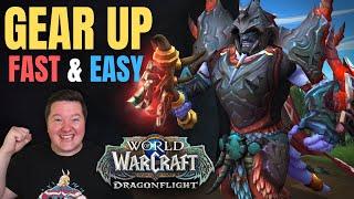 WoW How to get GEAR at 70 | Dragonflight Guide 