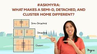 #askmyra || Semi - Detached vs Detached vs Cluster homes || What's the difference?