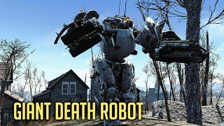 GIANT DEATH ROBOT! Fallout 4 - New Automatron DLC