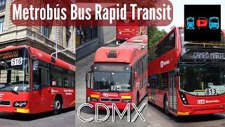 CDMX | Metrobús Bus Rapid Transit Compilation