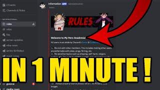 HOW to JOIN MY HERO ACADEMIA DISCORD SERVER PC & MOBILE