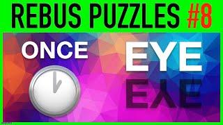 Rebus Puzzles with Answers #8 (20 Picture Brain Teasers)