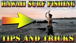 How To Surf Fish In Hawaii - Using A Whipping Rig Tutorial - Braddahs Shore Fishing Tips & Tricks