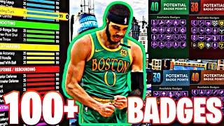 OVER 100 BADGES!!! Best Small Forward Build NBA 2k22 Next Gen.