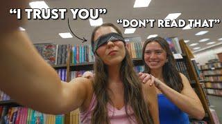 Picking Books Blind-folded Based On Booktuber Reactions