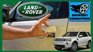 How to Manually Unlock a Land Rover Freelander 2 (LR2) Flat Battery or Broken Fob Tutorial