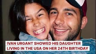 Ivan Urgant showed his daughter living in the USA on her 24th birthday