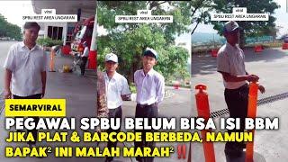 Seorang Bapak Marah² Lantaran Gak Bisa Isi BBM, Ternyata Ini Sebabnya