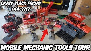 All the Tools I Carry as a Mobile Mechanic  **And all of the NEW TOOLS I Bought on BLACK FRIDAY**