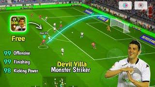 Free David Villa You will regret if you skip  Him🫵 David Villa Epic Booster Review in eFootball 25