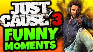 Just Cause 3: Funny Moments - "HARDEST BASE TAKEOVER!" - (JC3 Funny Moments)