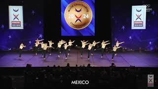 TEAM MEXICO JAZZ 2024 / SEMIFINAL ICU Junior World & World Cheerleading Championships