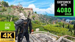 [4K] Witcher 3 Looks Insane On Ultra Wide With Extreme Graphics MOD - RTX 4080 Super