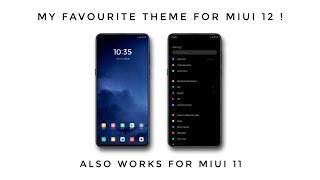 Just Sharing My Favourite Theme For MIUI 12 | Also works for MIUI 11 !