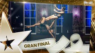 Andrés estuvo acompañado por un gran elenco en su pole dance | Final | Got Talent Uruguay 3