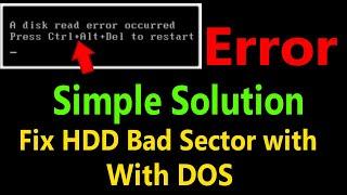 A disk read error occurred press Ctrl Alt Del to restart In Windows 7 | Disk Read Error In Windows