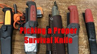 Picking a Proper Survival Knife