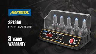 Ignite Performance with the AUTOOL SPT360 Spark Plug Tester!