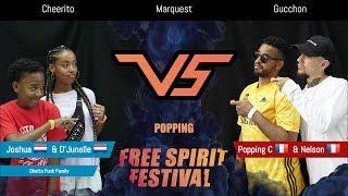 Free Spirit Festival 2019 Championship//Joshua & D´Junelle vs Popping C & Nelson //Popping - Final