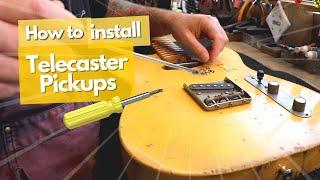 Telecaster Pickup Installation Made Easy (a step-by-step guide)