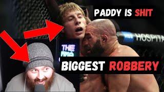 MMA GURU Reacts to Paddy Pimblett ROBBERY over Jared Gordon (Mr Jewru Reupload)