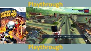 Destroy All Humans Big Willy Unleashed Wii Playthrough