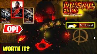 NEW Magma Fury ULTRA REACTIVE SKIN Bundle  AK74u "SCORCH" SUNBURST DISMEMBERMENT COLD WAR WARZONE!