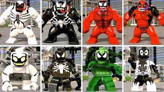 All Symbiote Characters in LEGO Marvel Super Heroes 2