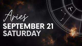 Aries - Today Horoscope - September 21, 2024 - Daily Horoscope - Horoscope for Today