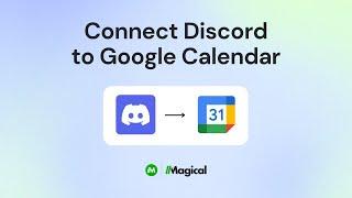 How to Connect Discord to Google Calendar