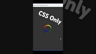 css google color loader, html css tutorial for beginners, html css full course #coding #css #html