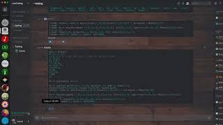 Red-DiscordBot LiveCoding Cog Experiment... ambient?
