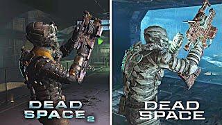 Dead Space Remake vs Dead Space 2 - Weapons Comparison