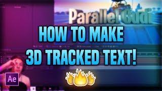 How To Create 3D Text For Your Montage/Edit! (How To Make A Montage #6)