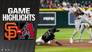 Giants vs. D-backs Game Highlights (6/3/24) | MLB Highlights