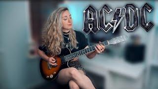 SHOOT TO THRILL - AC/DC | Guitar Cover by Sophie Burrell