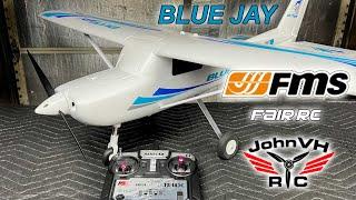 UNBOXING AND ASSEMBLY FMS × FairRC Blue Jay Beginner RC Airplane RTF  @fairrc   @fmsmodelRC