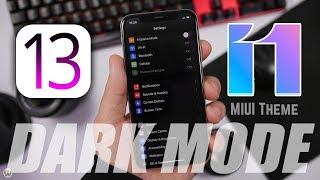 IOS 13 Dark Mode Theme For MIUI 10/11