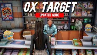 QBCore - How to Install Ox Target | Install & Showcase | FiveM Tutorial 2024