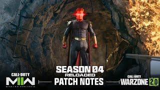 New Season 4 Reloaded Patch Notes *July 24th* (Modern Warfare 2 & Warzone 2.0)