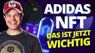 Adidas NFT Merch unboxing und Capsule Alpha NFT