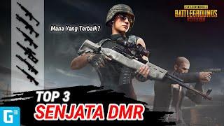 INI DIA TOP 3 DMR TERBAIK VERSI GCUBE PLAY! - TIPS DAN TRIK | PUBG Mobile