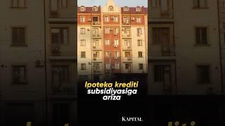 Ipoteka krediti subsidiyasiga ariza