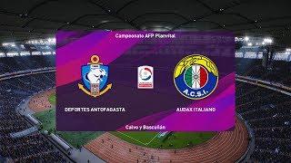 PES 2020 | Deportes Antofagasta vs Audax Italiano - AFP Planvital | Full Gameplay | 1080p 60FPS