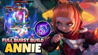 WILD RIFT : ANNIE FULLY BURST BUILD | WILD RIFT ANNIE BUILD & RUNES | #ANNIE #WILDRIFT