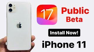 [iOS 17 Public Beta Download] - How to Install iOS 17 on iPhone 11