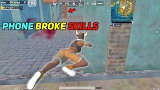 PHONE BROKE SKILLS  FASTEST PLAYER - PUBG MOBILE LITE BGMI LITE