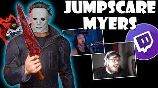 "BRO!! 3 TIMES?!" - Jumpscare Myers VS TTV's! | Dead By Daylight