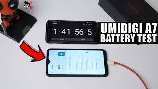 UMIDIGI A7 - Battery Drain Test & Charging Time