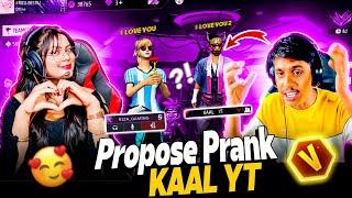 Propose Prank On Kaal Yt | Kaal Yt Very Emotional Reaction |@kaalyt2413
